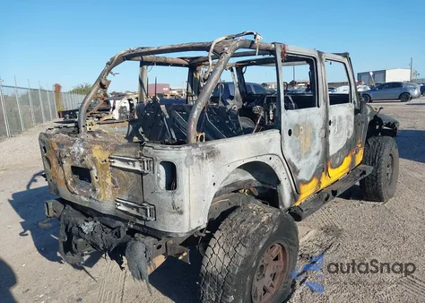 2015 Jeep Wrangler Unlimited Sport z USA, uszkodzony, nr VIN 1C4BJWDG2FL586062